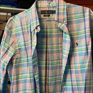 Classic fit Plad Ralph Lauren button down